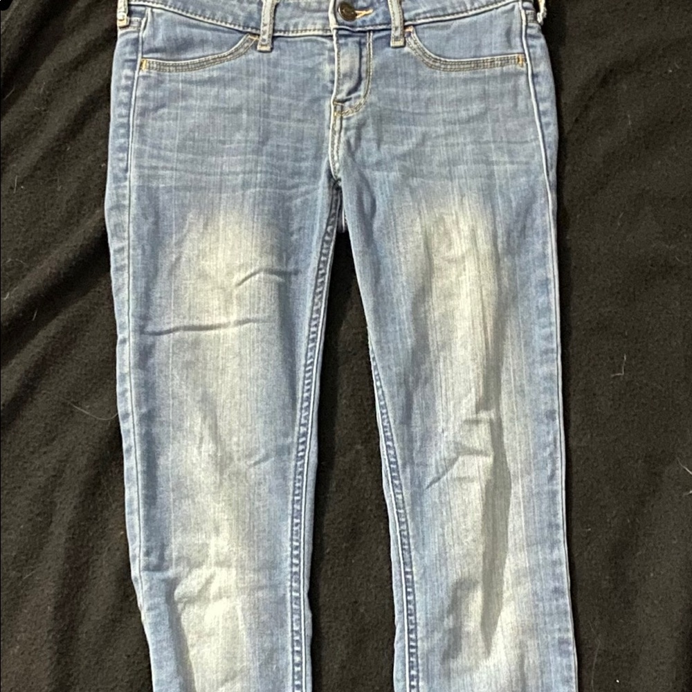 Hollister Blue Skinny Jeans